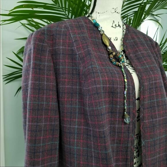 Vintage Pendleton 100% Pure Virgin Wool Blazer - Picture 3 of 6